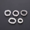 2020 New style pearl ring women's fashion Korean version Ring Maker Adjustment ring Instagram Internet celebrity pearl bracelet wholesale Specification image